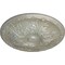 Ekena Millwork Granada Ceiling Medallion (Fits Canopies up to 4 1/4"), Hand-Painted Flash Gold, 15 3/4"OD x 5/8"P CM16GAFLS - alternate 2